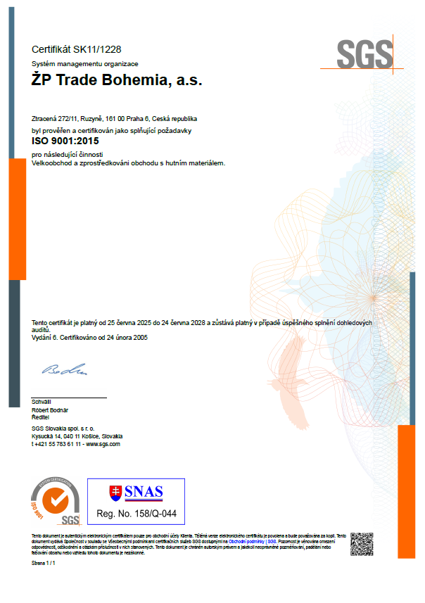 ISO EN 9001:2015